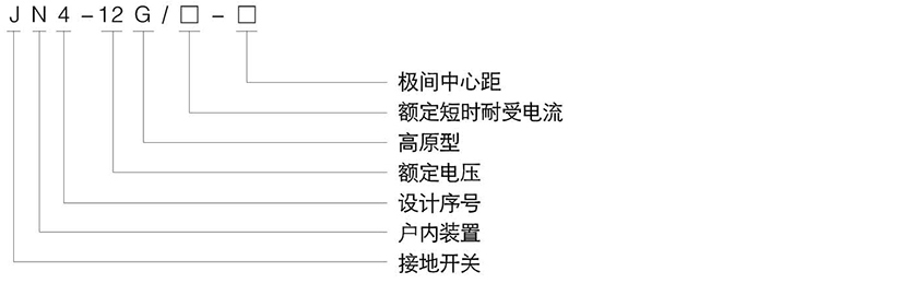 型户内高压接地开关