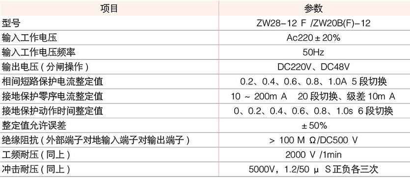 户外交流高压分界开关